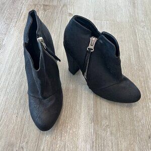 Womens Michael Antonio Black Booties - 10